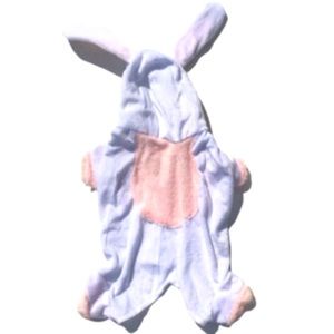 Rabbit Fuzzy Dog Outfit - *Large